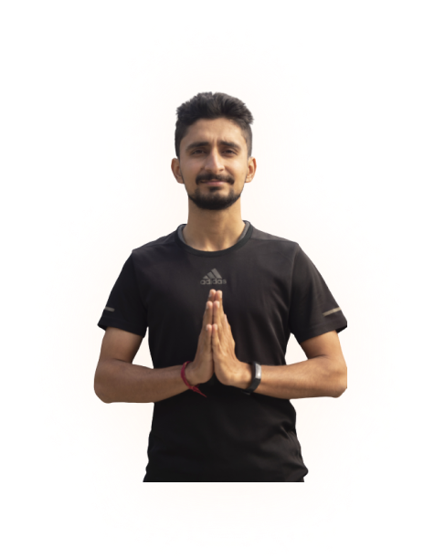 Image of prashant sharma, the yoga trainer